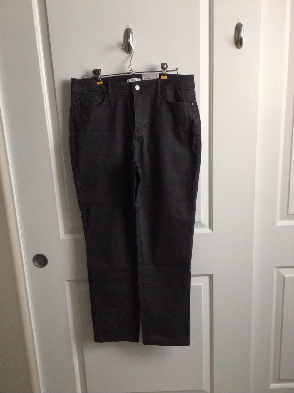 croft & barrow Women’s Gray Straight Jeans